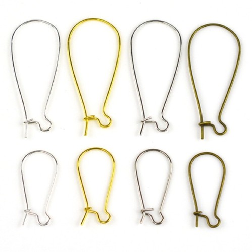 Sizes kidney earring hooks - earring,