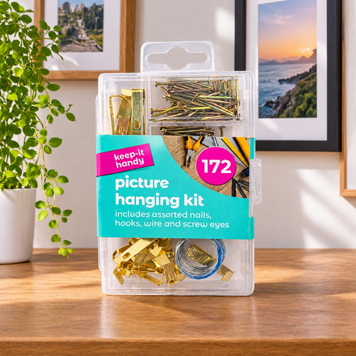 172 picture hanging kit - picture,
