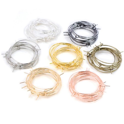 40mm hoop earrings hooks - hoop,