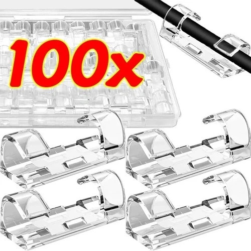 Self adhesive cable clips - adhesive,