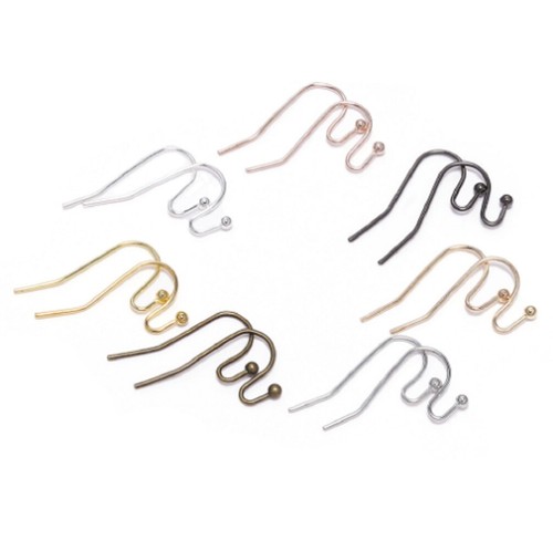 Earring hooks blanks clasps - earring,