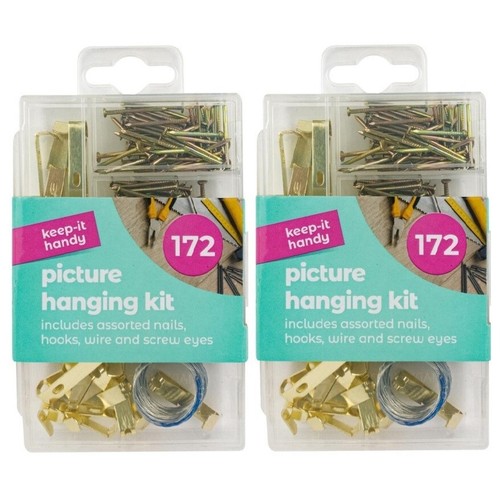 344 pcs picture hanging - picture, kit